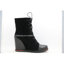 Casual Sporty Saltos altos Lady Leather Boots